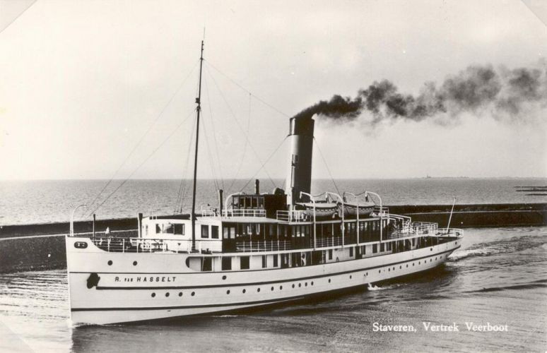 ss R. van Hasselt vertrek Stavoren